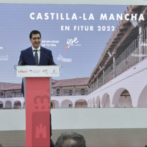 “las bondades de Ciudad Real son muchas”, ha defendido José Manuel Caballero ayer en la inauguración de Fitur 2022