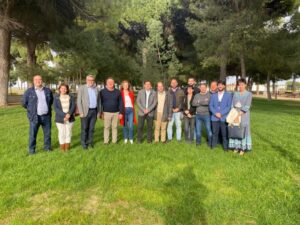 La dirección del Partido Popular de Ciudad Real se reúne con los representantes populares de la comarca de Mancha Norte