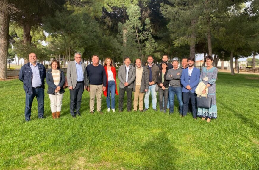 La dirección del Partido Popular de Ciudad Real se reúne con los representantes populares de la comarca de Mancha Norte