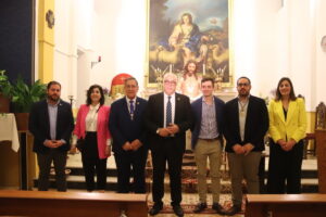 El Santísimo Cristo de la Salud es la nueva imagen de la Hermandad Ferroviaria de los Santos Arcángeles Miguel y Rafael y Divina Pastora en Manzanares