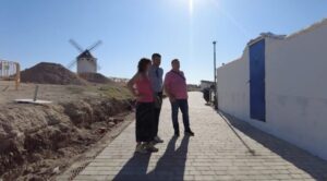 Campo de Criptana concluye la primera fase de mejora de la accesibilidad de la Sierra de los Molinos