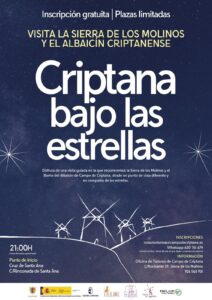 «Criptana bajo las estrellas»: Una inmersión nocturna en el patrimonio de la Sierra de los Molinos