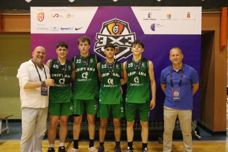 El Quality Sport Baloncesto Criptana suma una buena experiencia en su paso por el Campeonato de España 3×3 U17 celebrado en Cuenca