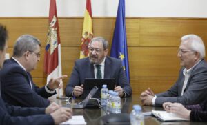 Productiva reunión de COSITAL con el viceconsejero de Administración Local de la JCCM, Eusebio Robles