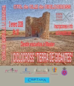 Campo de Criptana acogerá en enero el Campeonato de Castilla-La Mancha de Ciclocross