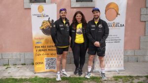 Conquistando caminos manchegos, nueva prueba del reto de Daniel Caballero contra el cáncer infantil
