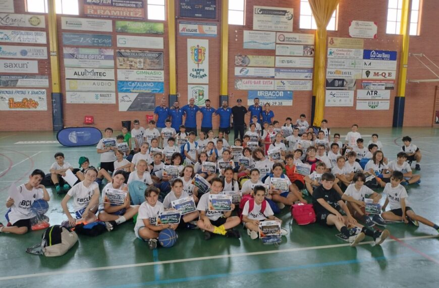 Cien jóvenes cierran las Escuelas de Tecnificación FBCLM en Criptana